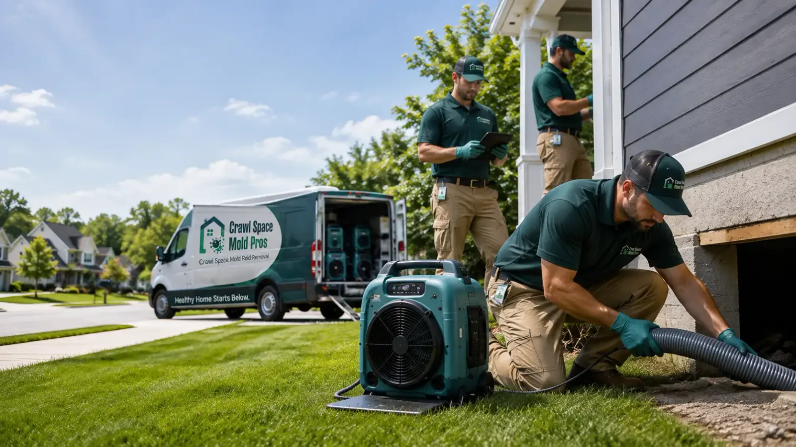 Crawl Space Mold Removal in Wyoming, PA